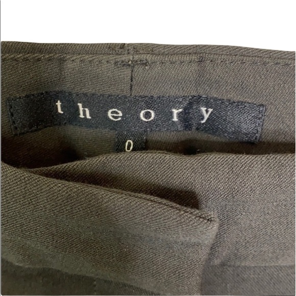 Theory Cropped Pants Size 0 - Picture 5 of 5